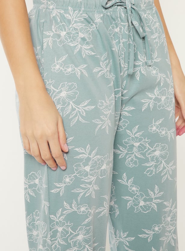 Women Printed PJ Set