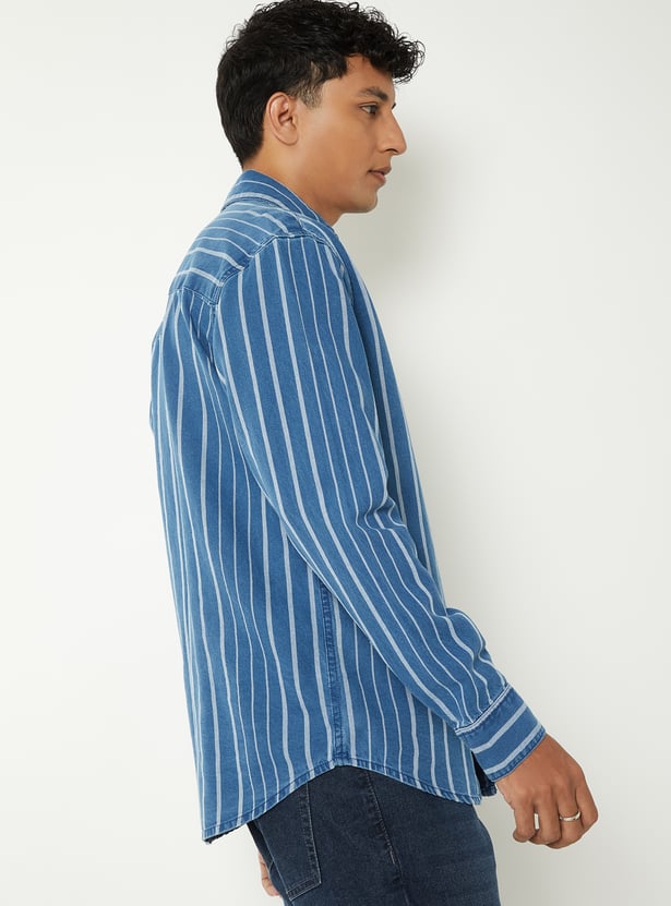 Men Striped Regular Fit Shirt
