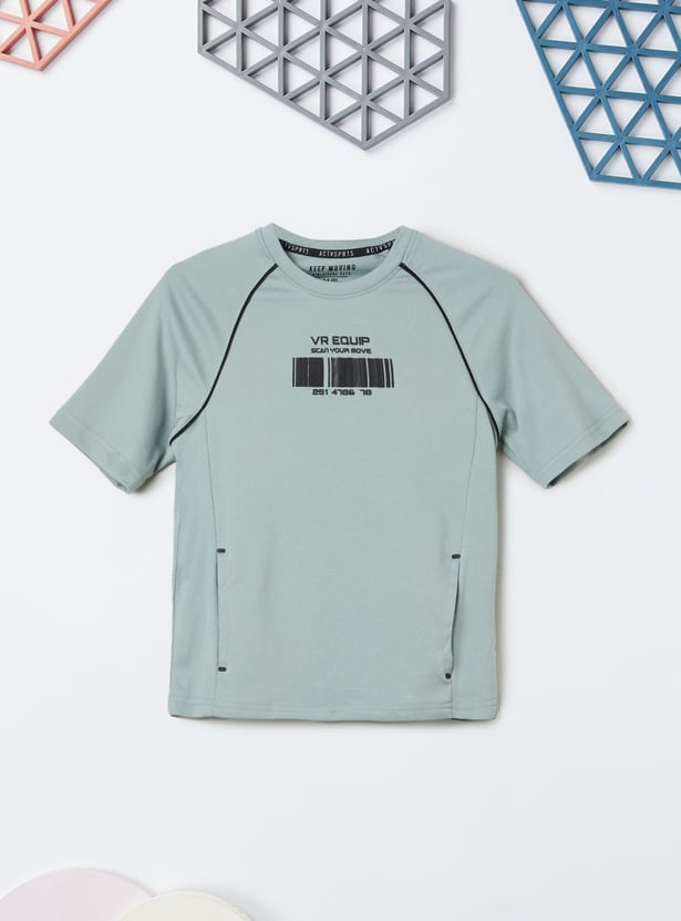 Boys Printed Shorts Set