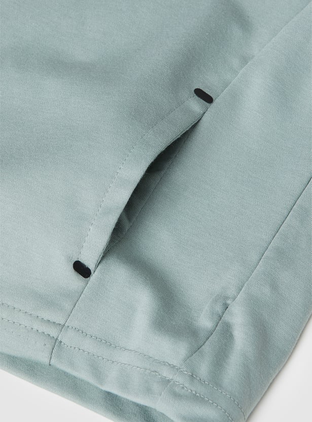 Boys Printed Shorts Set