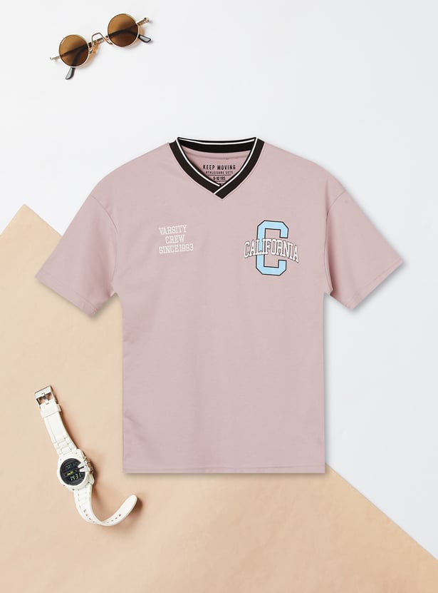 Boys Printed Shorts Set