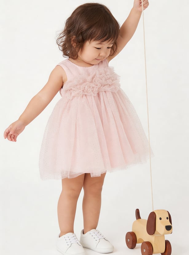 Girls Ruffles Dress