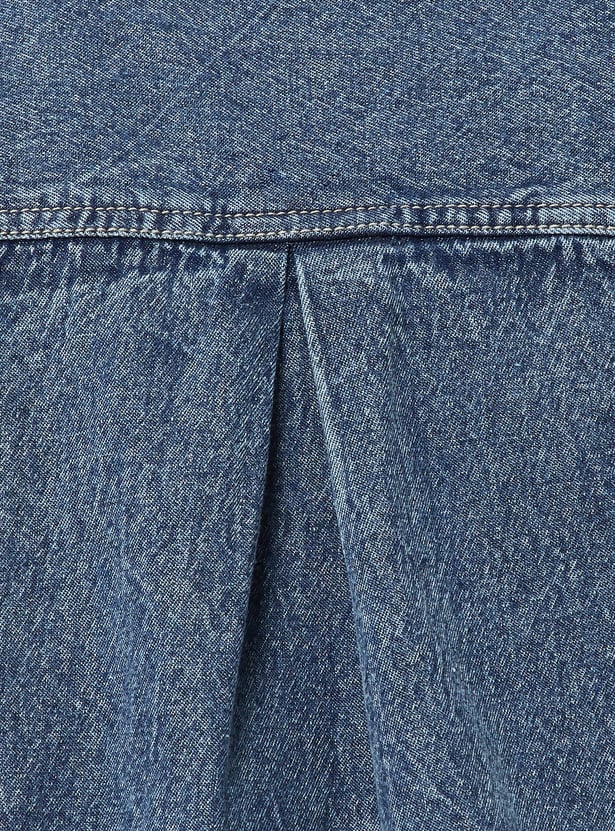 Women Washed Denim Shirt