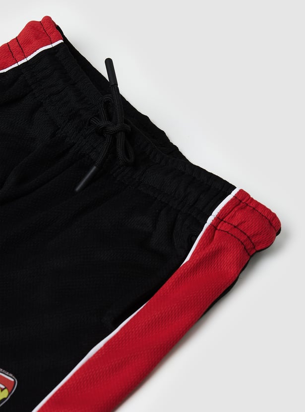 Boys Cars Character Print Shorts Set
