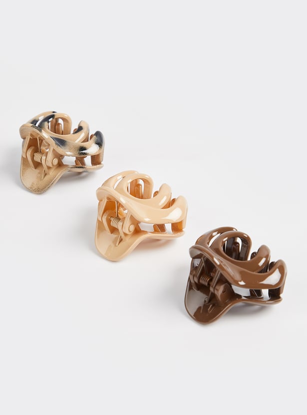 Women Assorted Claw Clips - Pack of 3