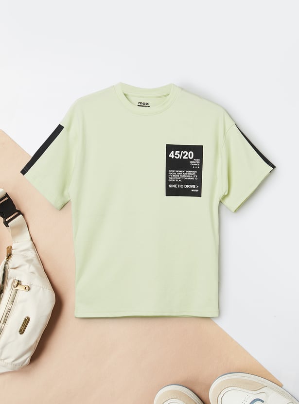 Boys Solid Shorts Set