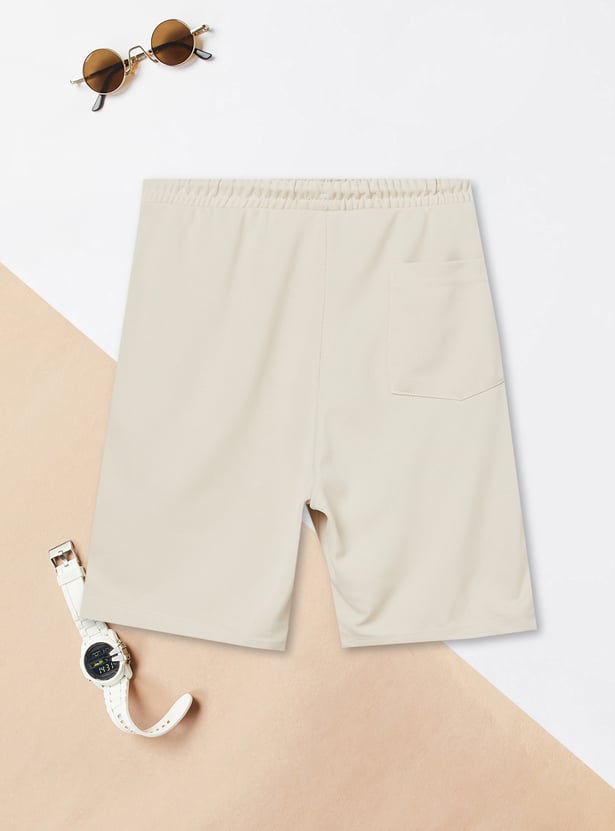 Boys Naruto Printed Shorts Set