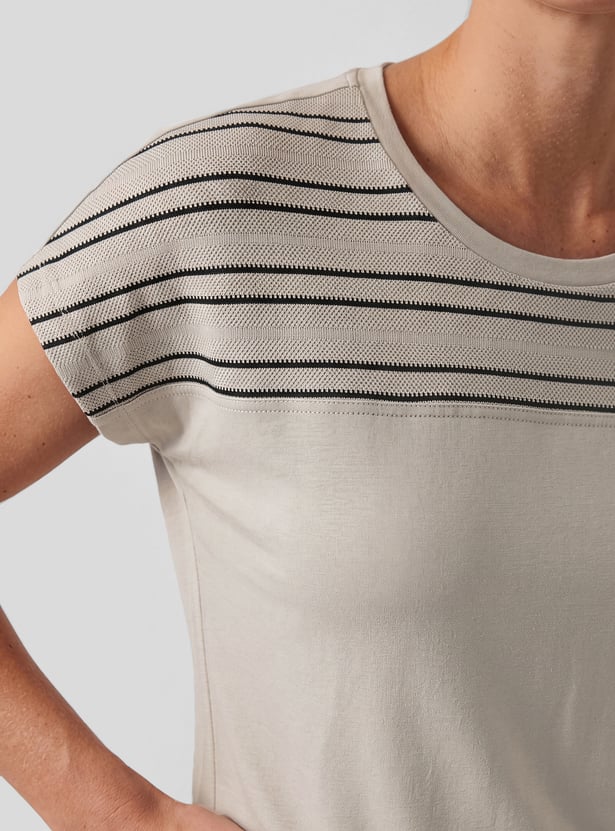 Women Striped T-shirt