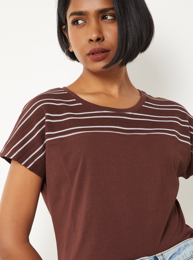 Women Striped T-shirt