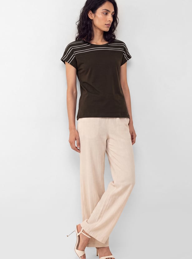 Women Striped T-shirt