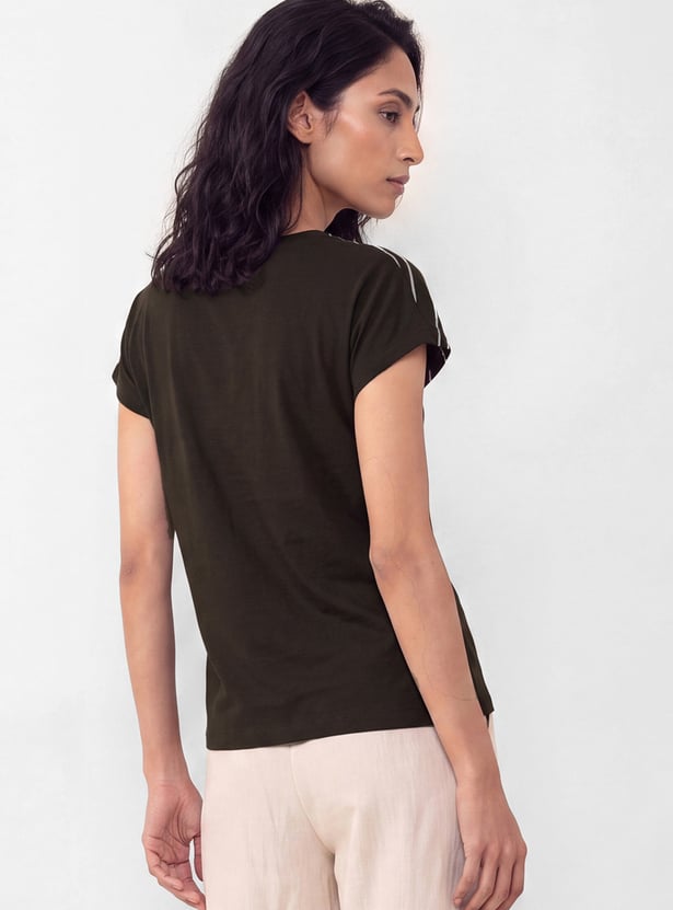 Women Striped T-shirt