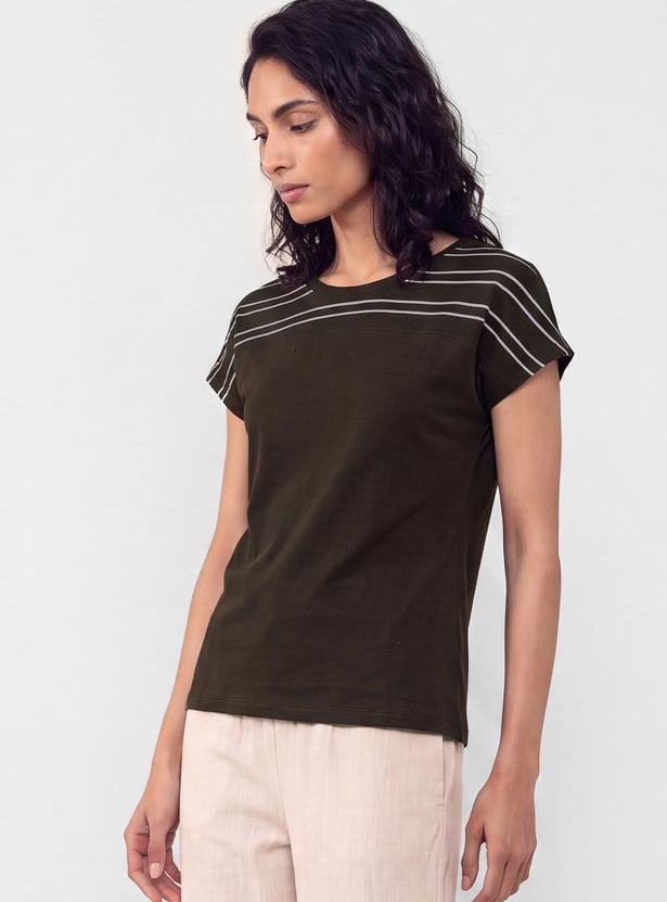 Women Striped T-shirt
