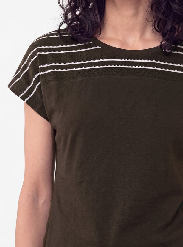 Women Striped T-shirt
