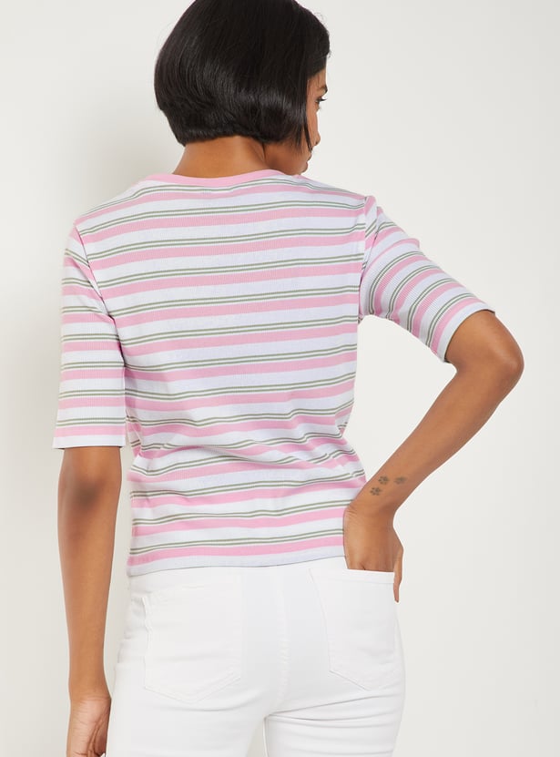 Women Striped T-shirt