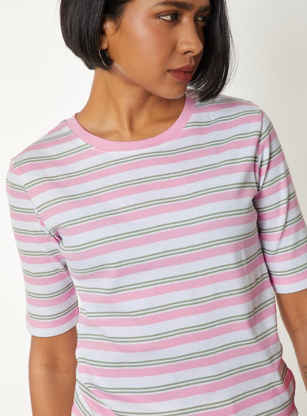 Women Striped T-shirt