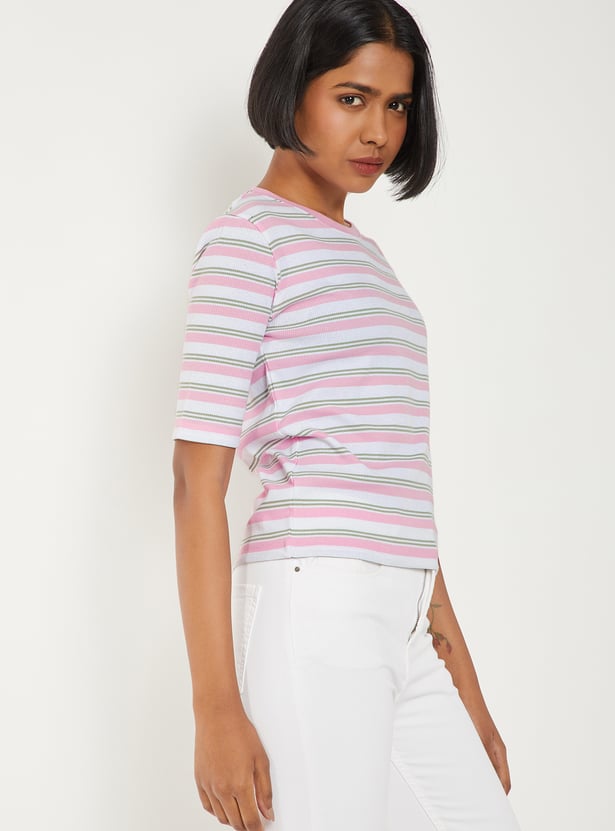 Women Striped T-shirt
