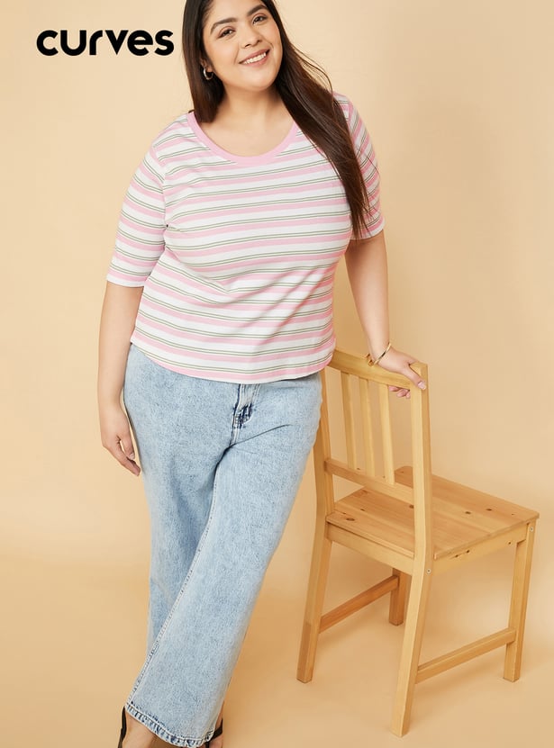 Women Striped T-shirt