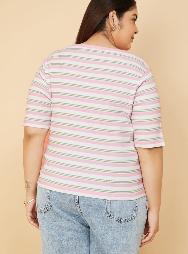 Women Striped T-shirt