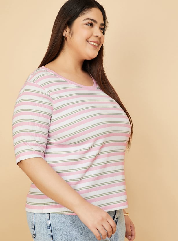Women Striped T-shirt