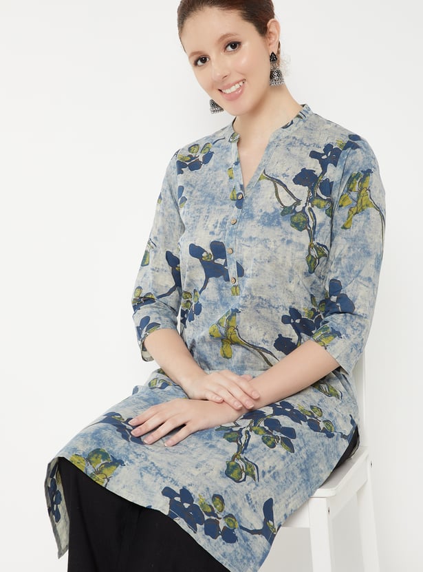 Women Printed Straight Kurta