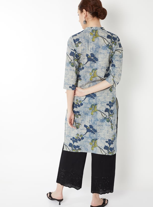 Women Printed Straight Kurta