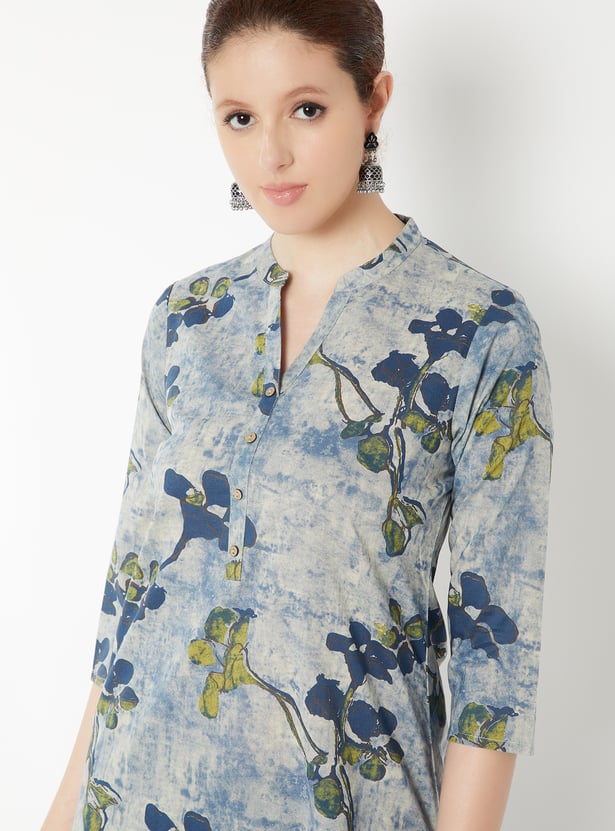 Women Printed Straight Kurta