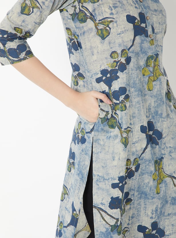 Women Printed Straight Kurta