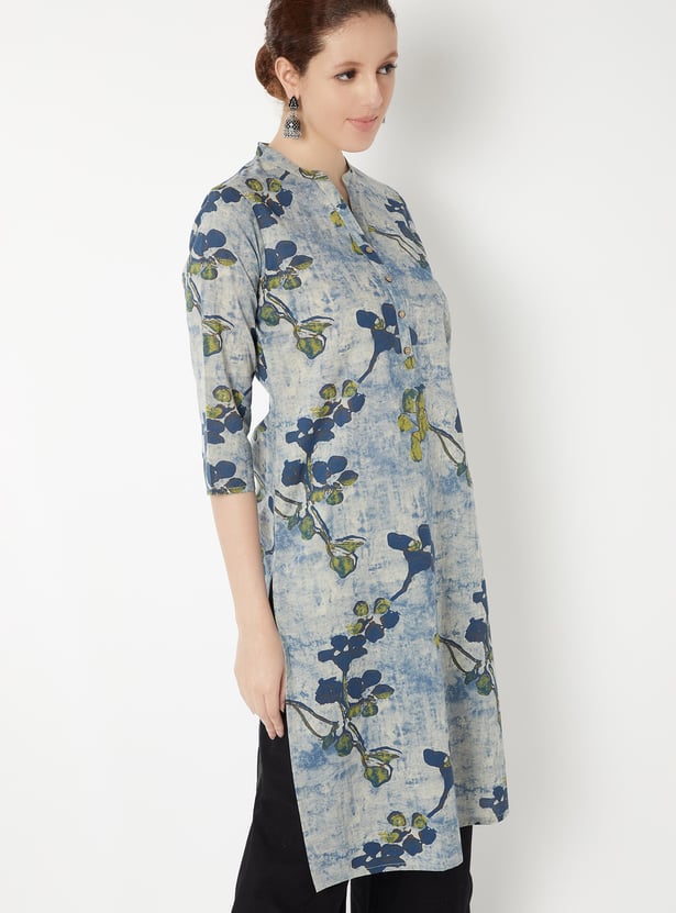 Women Printed Straight Kurta