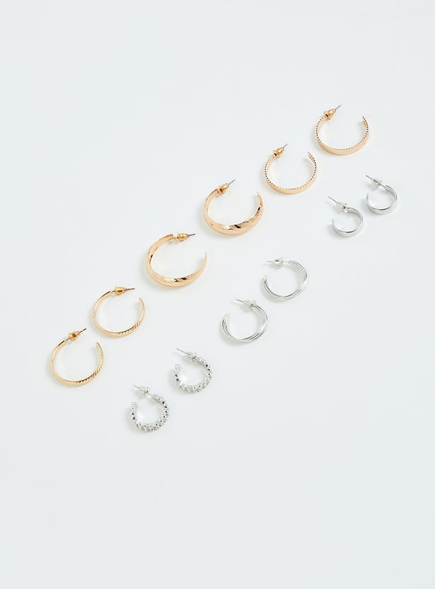 Women Minimal Earrings - Pack of 6
