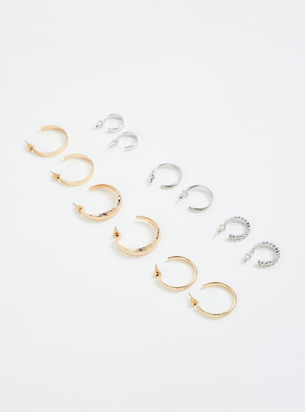 Women Minimal Earrings - Pack of 6