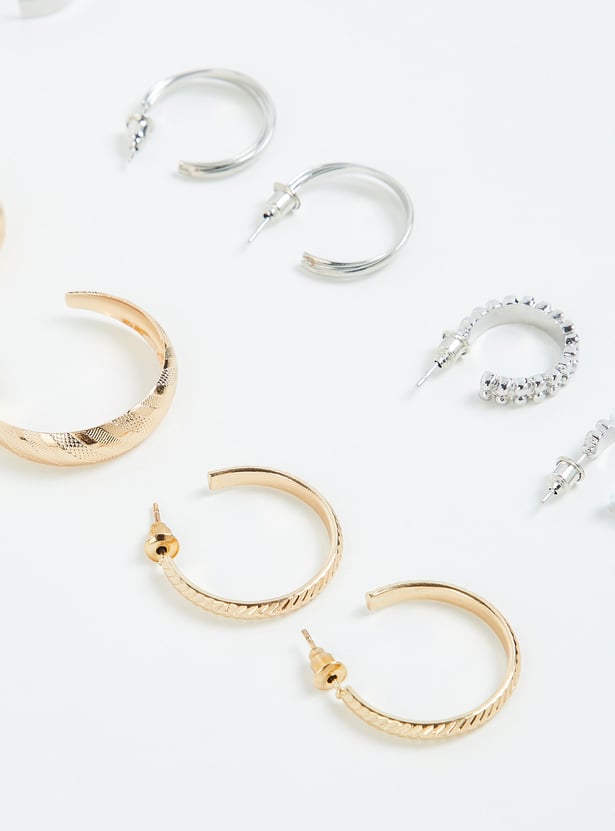 Women Minimal Earrings - Pack of 6