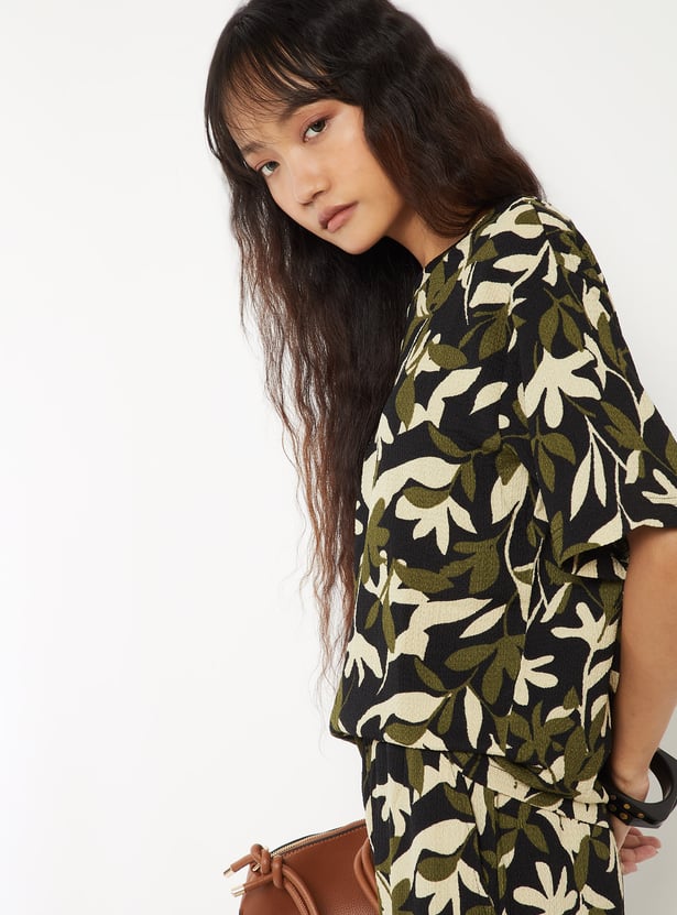 Women Floral Print T-shirt