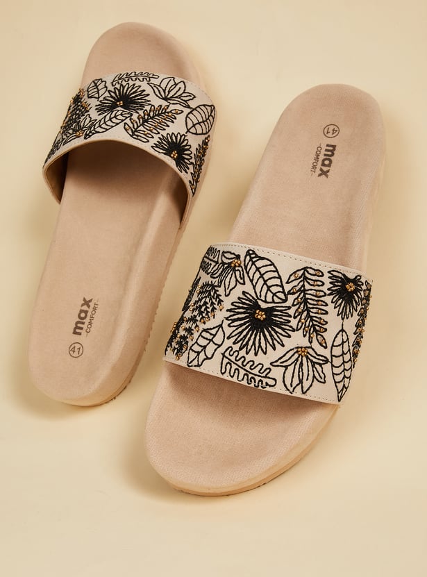 Women Embroidered Flats