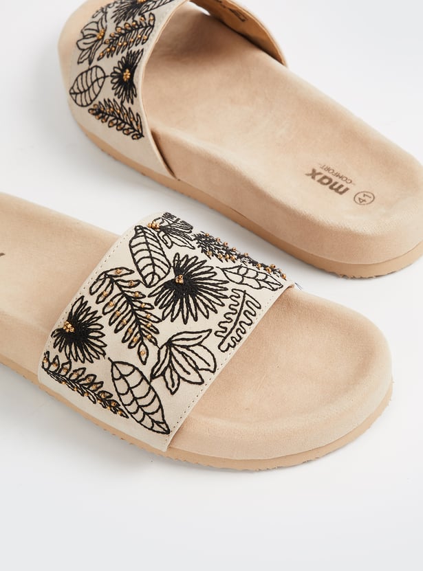 Women Embroidered Flats
