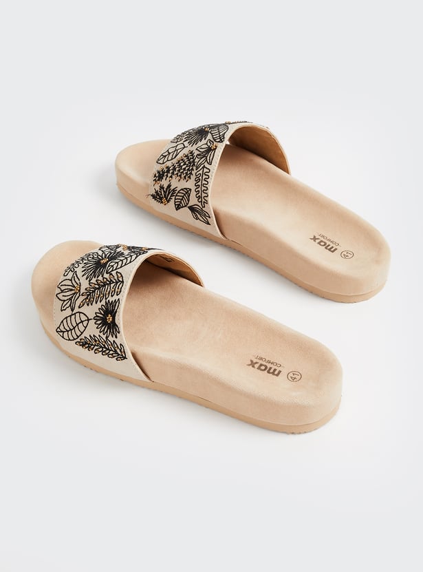 Women Embroidered Flats