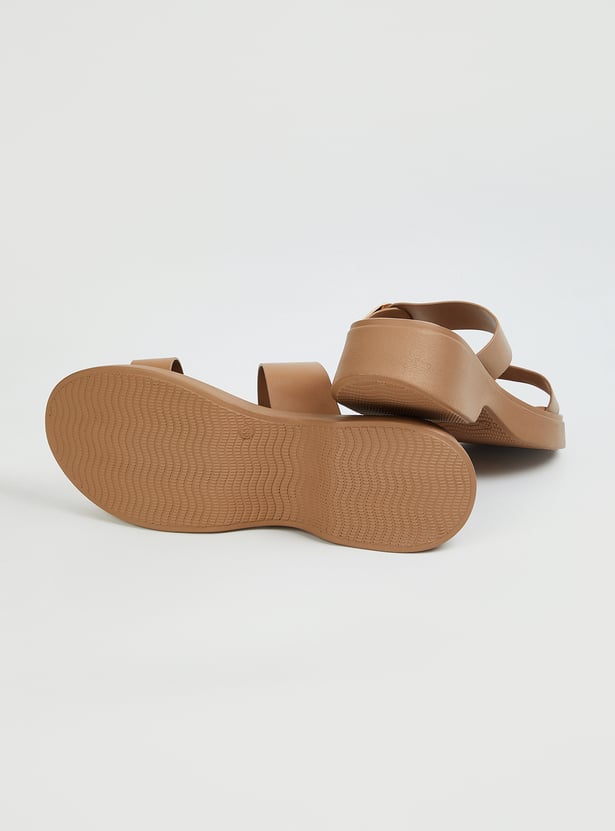 Women Double Strap Flats