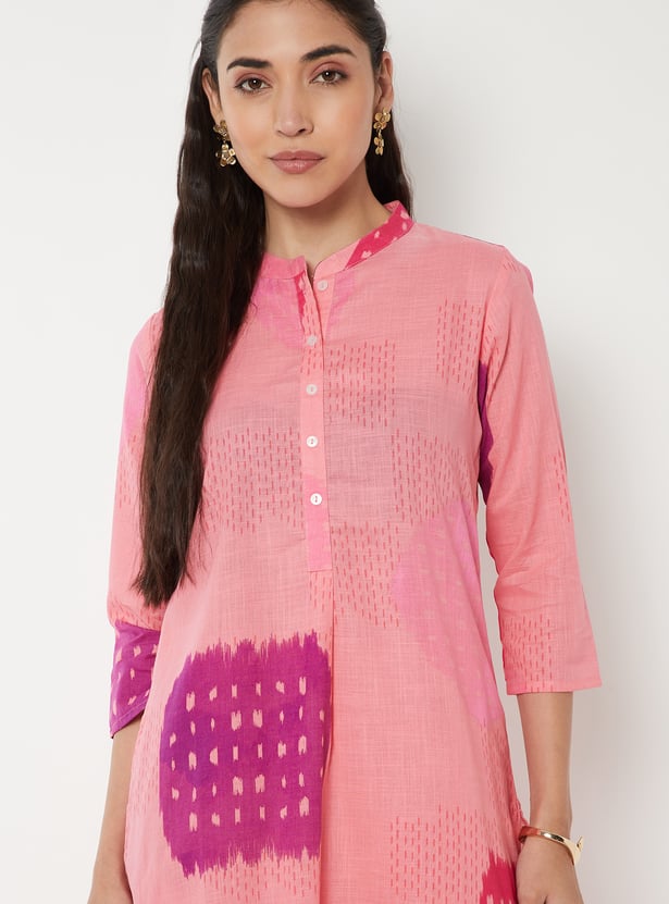 Women Printed Straight Kurta Set