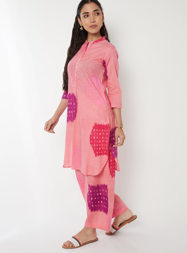 Women Printed Straight Kurta Set