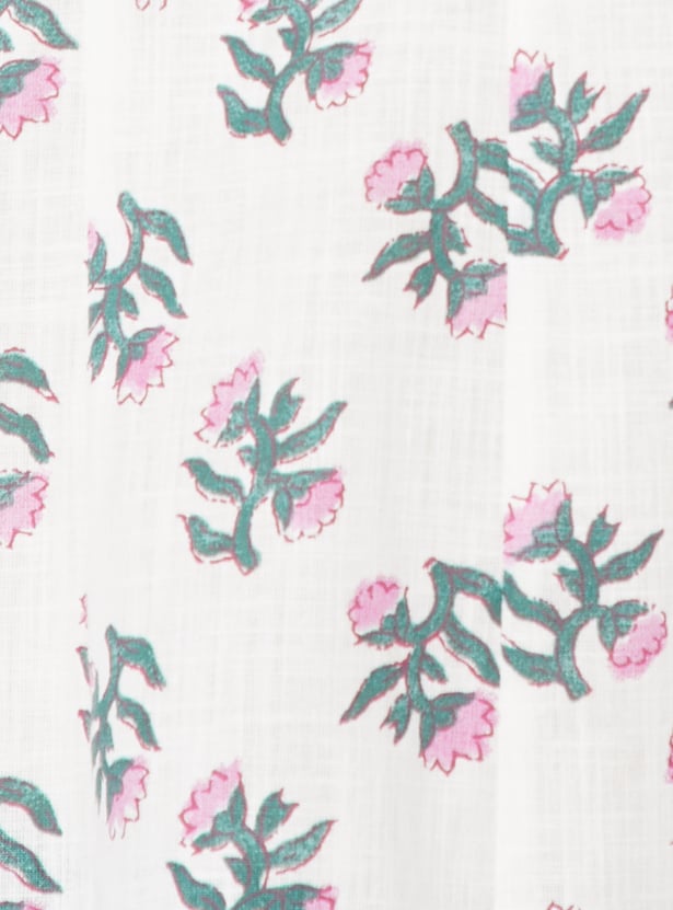 Women Printed A-line Kurta Set