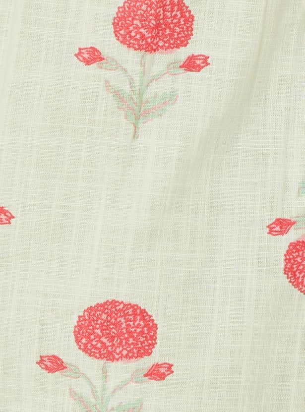 Women Floral Printed Straight Kurta Set