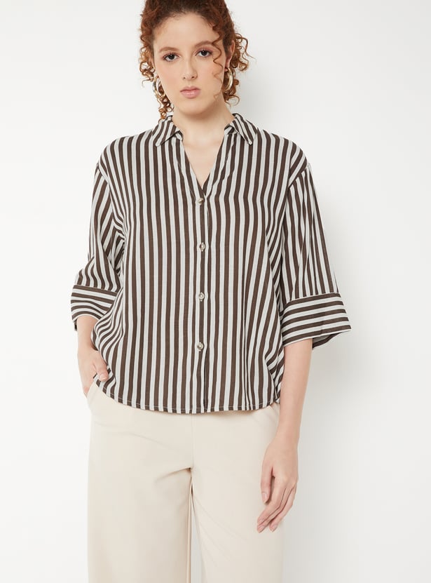 Women Striped Shirt