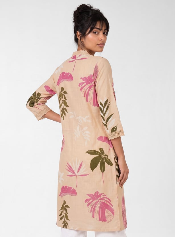 Women Printed Straight Kurta