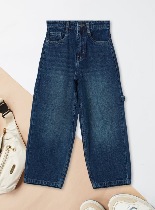 Boys Stonewashed Jeans