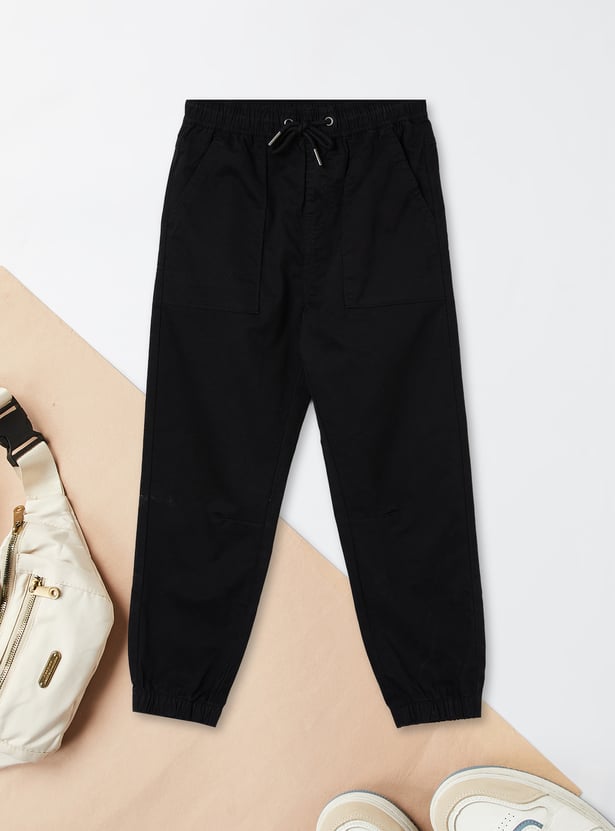 Boys Solid Joggers