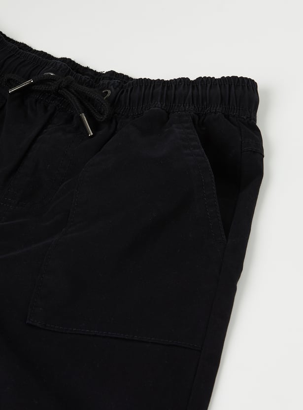 Boys Solid Joggers