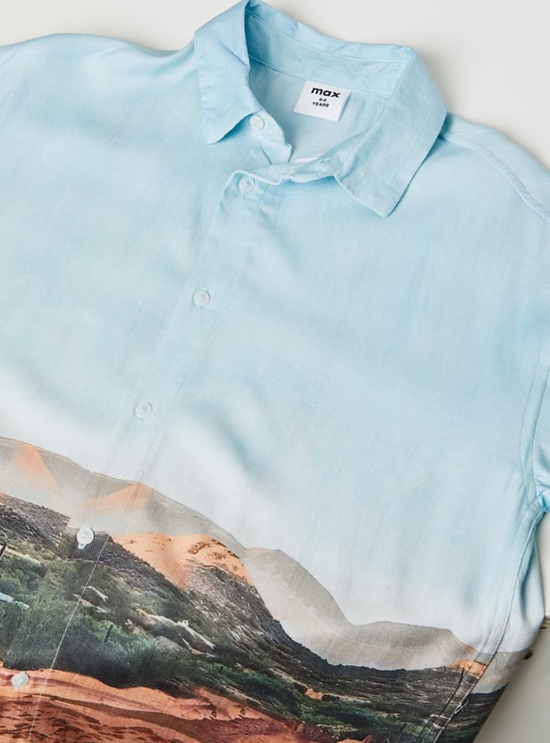 Boys Printed Shirt