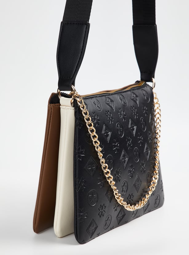 Women Colourblock Sling Bag