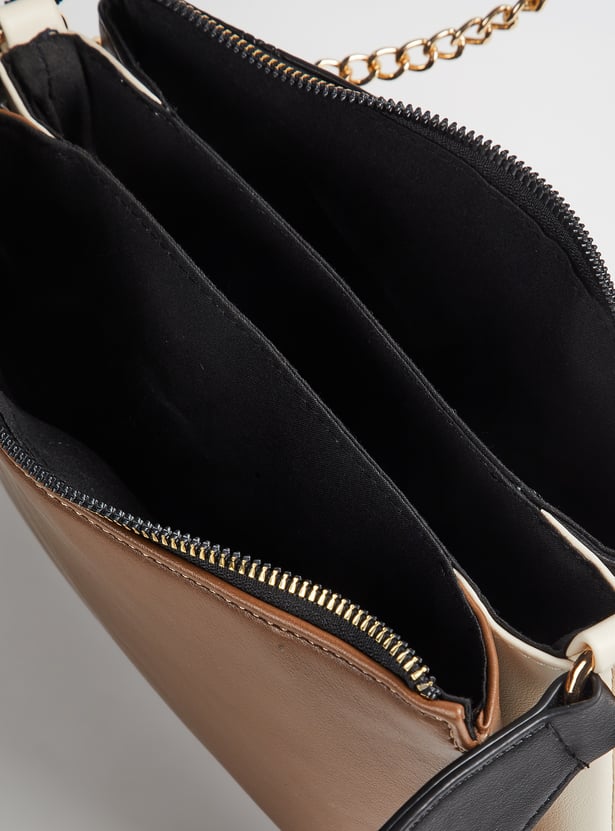 Women Colourblock Sling Bag