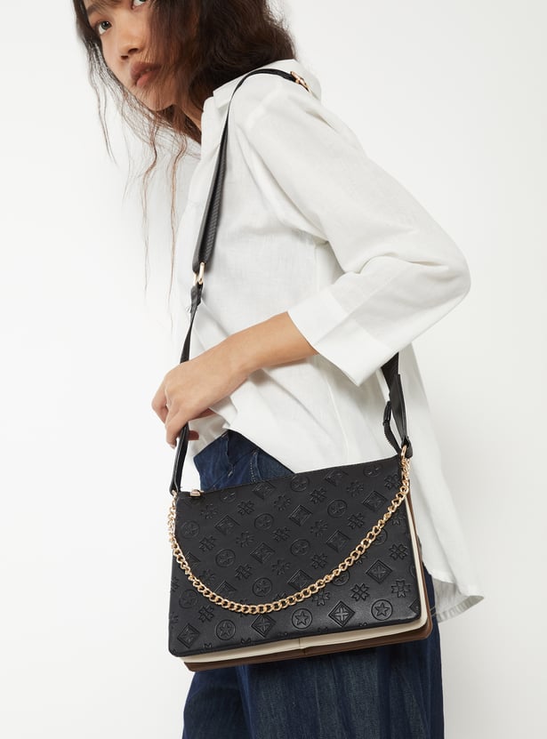 Women Colourblock Sling Bag