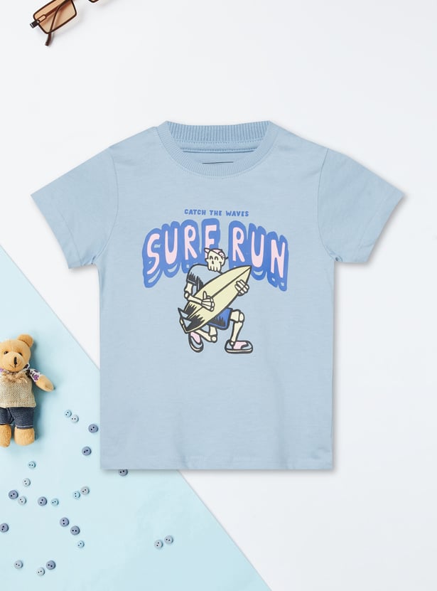 Boys Graphic Print T-shirt